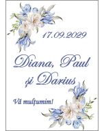 Eticheta autoadeziva/cartonata pentru sticle si borcane, cod E213