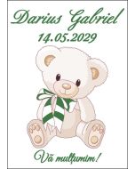 Eticheta autoadeziva/cartonata pentru sticle si borcane, cod E302