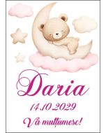 Eticheta autoadeziva/cartonata pentru sticle si borcane, cod E305