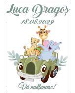 Eticheta autoadeziva/cartonata pentru sticle si borcane, cod E310