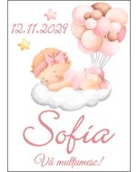 Eticheta autoadeziva/cartonata pentru sticle si borcane, cod E312