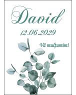 Eticheta autoadeziva/cartonata pentru sticle si borcane, cod E344