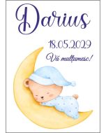 Eticheta autoadeziva/cartonata pentru sticle si borcane, cod E353