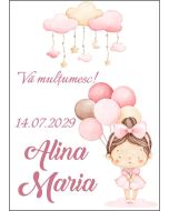 Eticheta autoadeziva/cartonata pentru sticle si borcane, cod E365