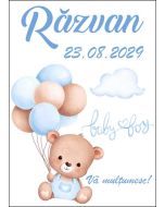 Eticheta autoadeziva/cartonata pentru sticle si borcane, cod E379