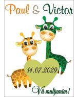 Eticheta autoadeziva/cartonata pentru sticle si borcane, cod E393