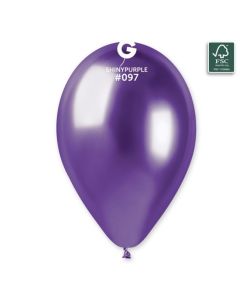 Balon latex mov lucios 33 cm, cod 120.97