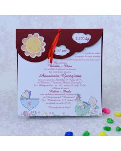 Invitatie botez 8020B