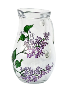 Canta botez Floare de Liliac, cod C18