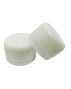 Capac prefiletat din plastic 28 mm alb, cod DC01 alb