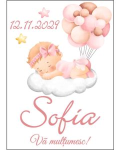 Eticheta autoadeziva/cartonata pentru sticle si borcane, cod E312