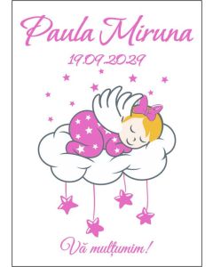 Eticheta autoadeziva/cartonata pentru sticle si borcane, cod E316