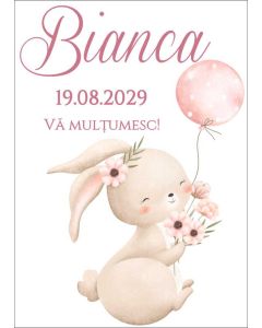 Eticheta autoadeziva/cartonata pentru sticle si borcane, cod E337