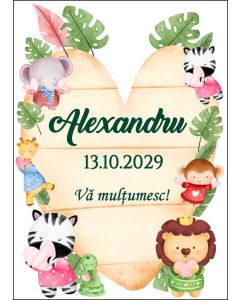 Eticheta autoadeziva/cartonata pentru sticle si borcane, cod E339