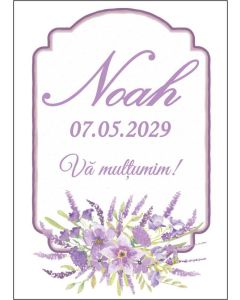 Eticheta autoadeziva/cartonata pentru sticle si borcane, cod E350