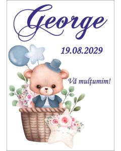 Eticheta autoadeziva/cartonata pentru sticle si borcane, cod E352