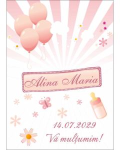 Eticheta autoadeziva/cartonata pentru sticle si borcane, cod E358