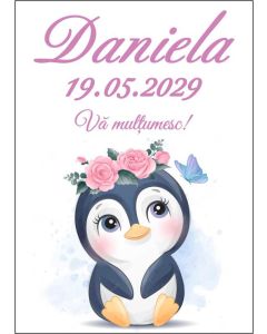 Eticheta autoadeziva/cartonata pentru sticle si borcane, cod E367