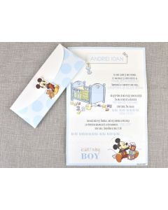 Invitatie botez 15719C