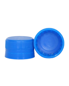 Capac plastic premium cu garnitura D28x18 albastru, cod DC03 albastru