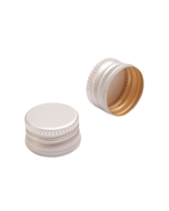 Capac aluminiu prefiletat D18 mm argintiu, cod DC10 argintiu