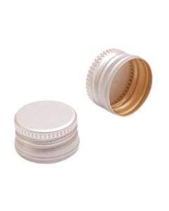Capac aluminiu prefiletat D24*14 mm argintiu, cod DC12 argintiu