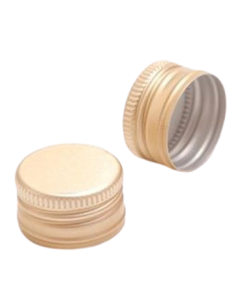 Capac aluminiu prefiletat D25*17 auriu, cod DC14 auriu