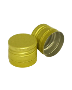 Capac aluminiu prefiletat D30*24 mm auriu, cod DC16 auriu
